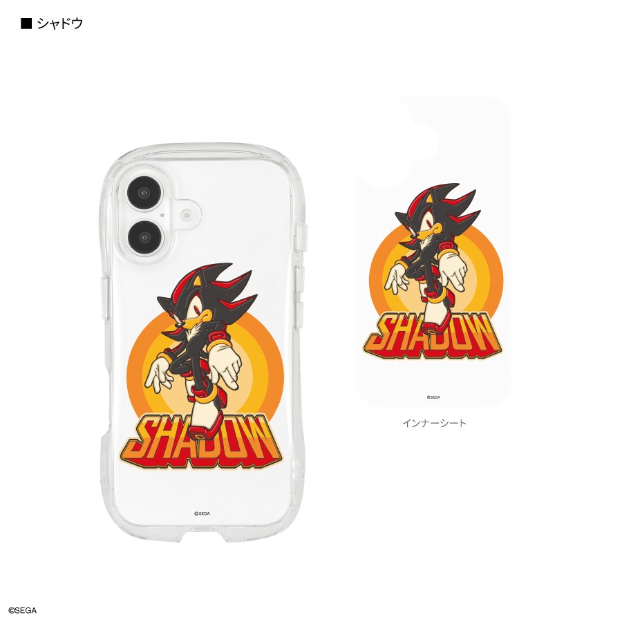 ソニック・ザ・ヘッジホッグ iPhone16 対応 クリスタルクリア