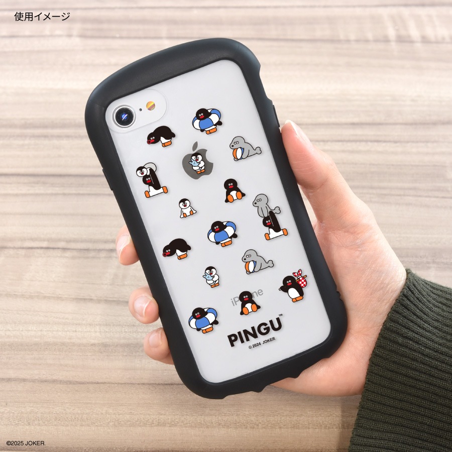 へのへのもへじ　iPhoneSE ピングー×松本セイジ iPhoneSE (第3世代/第2世代) / 8 / 7 / 6s / 6