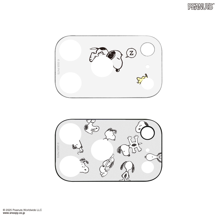 ピーナッツ スヌーピー iPhone 17 Pro 対応 カメラカバー | は行