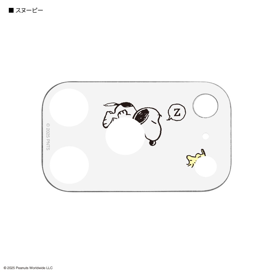 ピーナッツ スヌーピー iPhone 17 Pro 対応 カメラカバー