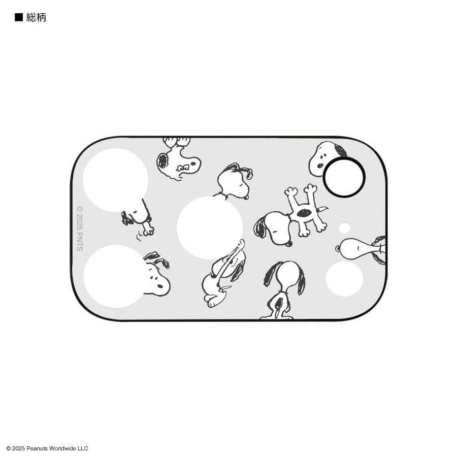 ピーナッツ スヌーピー iPhone 17 Pro 対応 カメラカバー