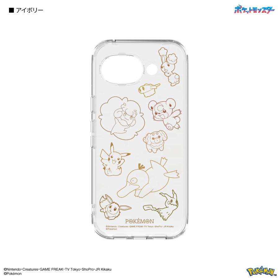 ポケットモンスター Google Pixel 10a 対応 クリアケース