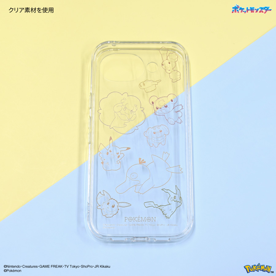 6月下旬発売予定 ポケットモンスター Google Pixel 10a 対応 クリア