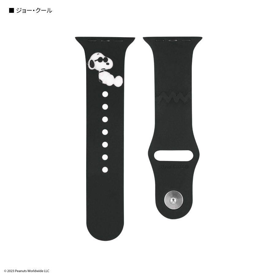 ピーナッツ スヌーピー Apple Watch 41/40/38mm 対応 シリコンバンド