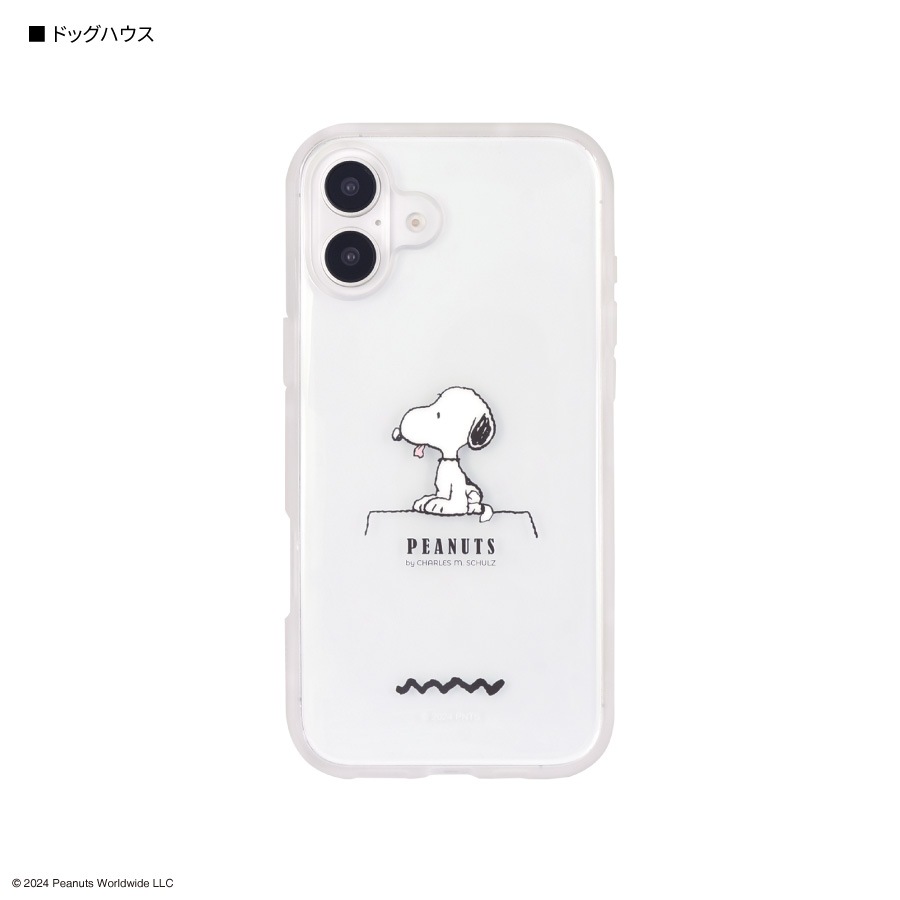 ピーナッツ スヌーピー IIIIfit Clear iPhone16 Plus 対応