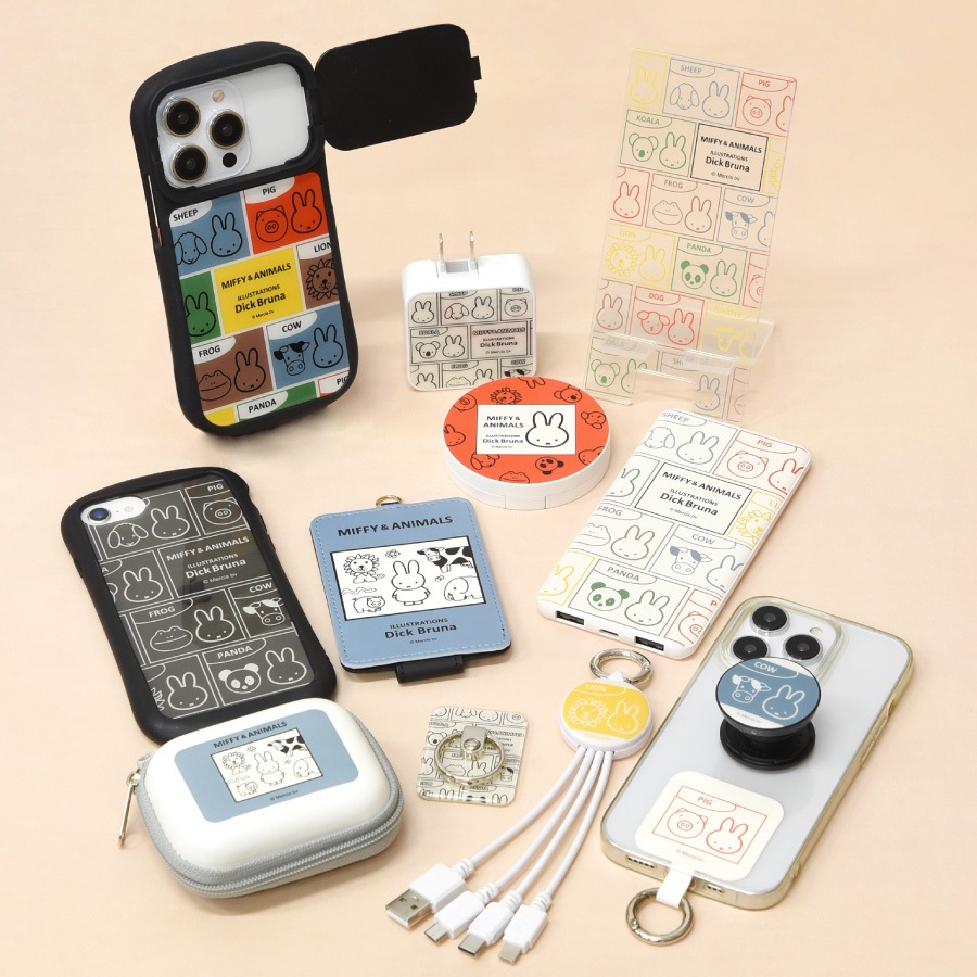 ミッフィー MIFFY&ANIMALS USB / USBType-C ACアダプタ