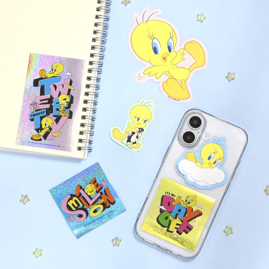 ルーニー・テューンズ モバイルステッカー