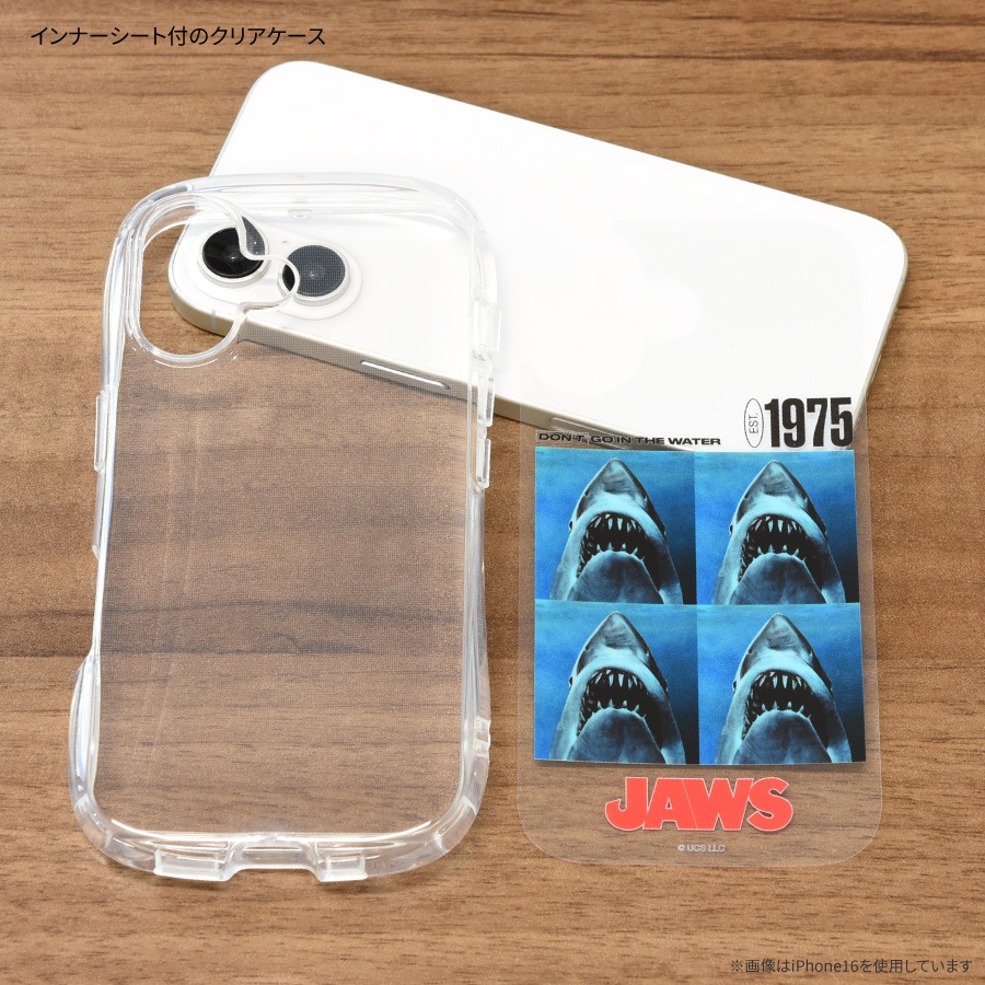 JAWS iPhone16 Pro 対応 クリスタルクリアケース
