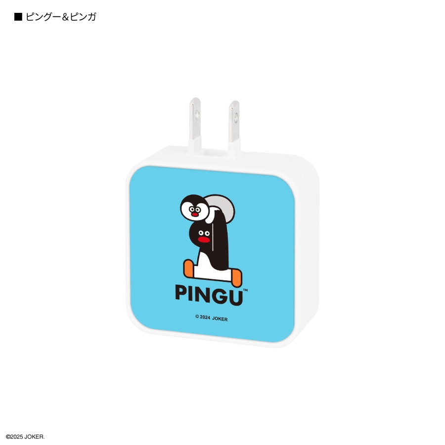 ピングー×松本セイジ USB / USB Type-C ACアダプタ