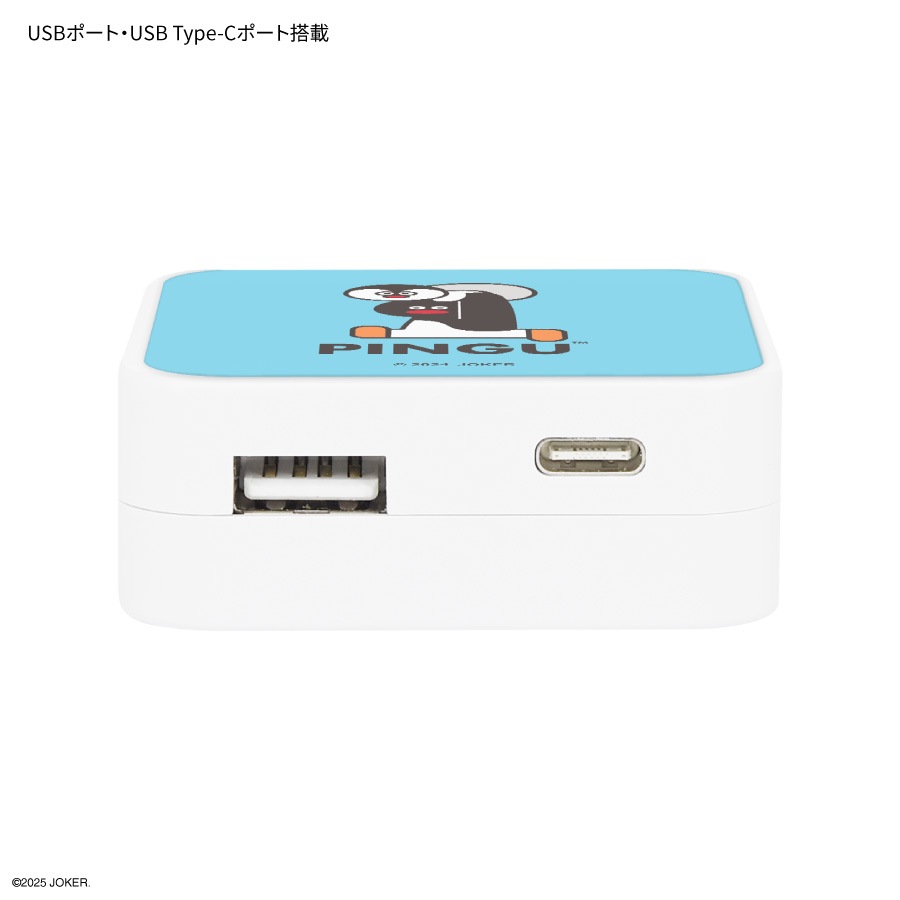 ピングー×松本セイジ USB / USB Type-C ACアダプタ