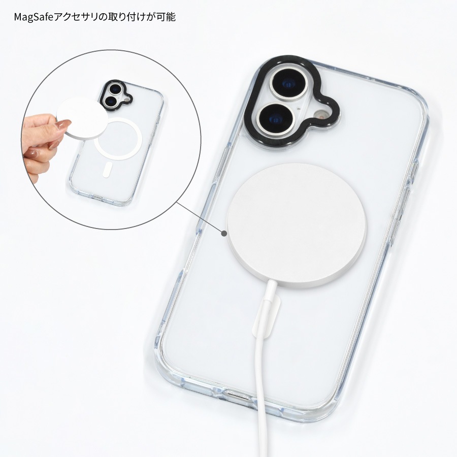 サンリオキャラクターズ Camera Frame iPhone17 MagSafe 対応 ケース