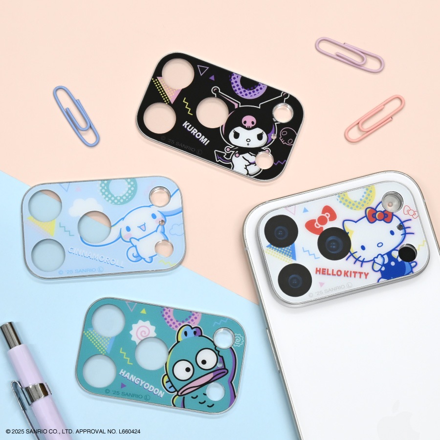 サンリオキャラクターズ iPhone 17 Pro 対応 カメラカバー
