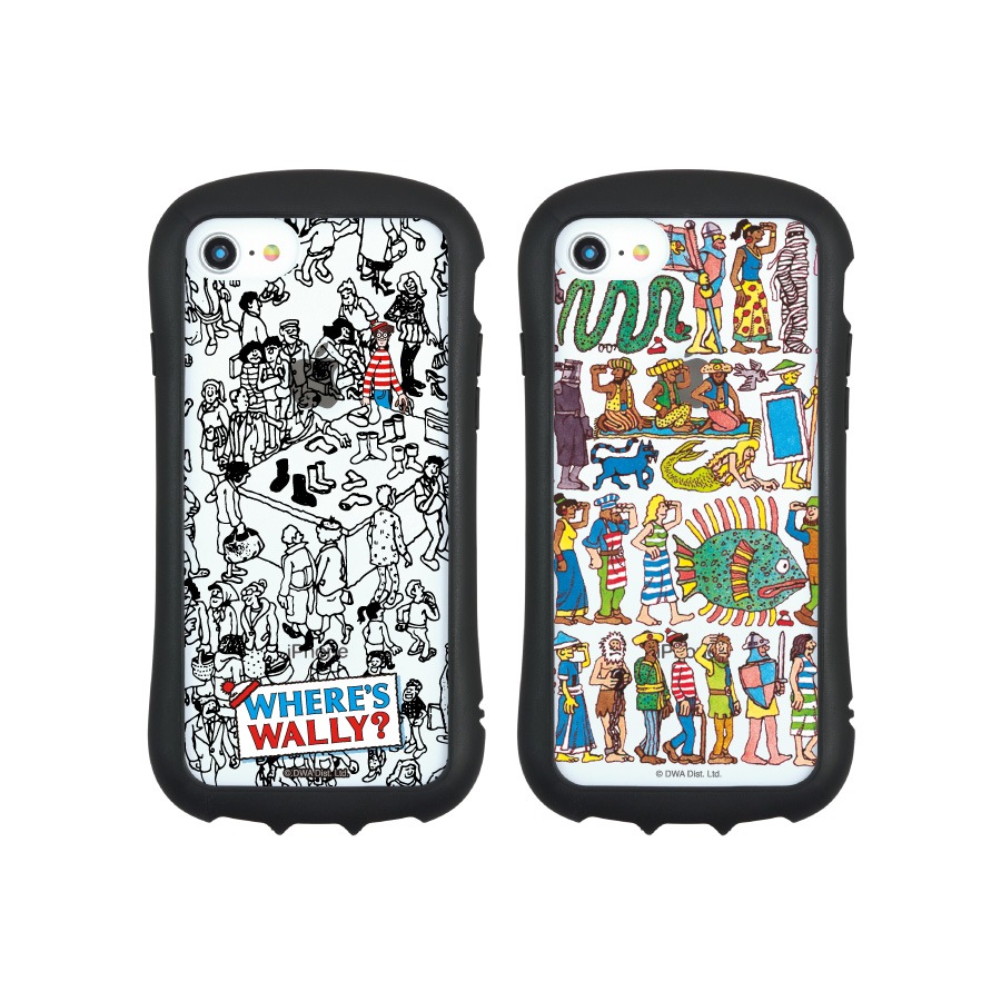 WHERE’S WALLY? iPhoneSE(第2世代)/8/7/6s/6対応 ハイブリッドクリアケース