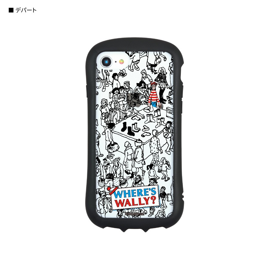 WHERE’S WALLY? iPhoneSE(第2世代)/8/7/6s/6対応 ハイブリッドクリアケース