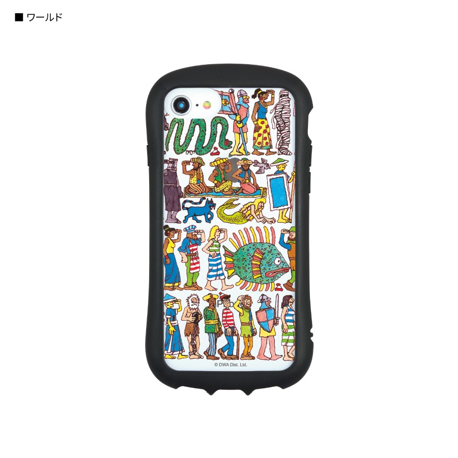 WHERE’S WALLY? iPhoneSE(第2世代)/8/7/6s/6対応 ハイブリッドクリアケース