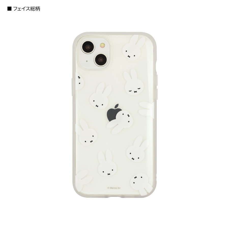 ミッフィー  IIIIfit Clear iPhone14 Plus 対応 ケース