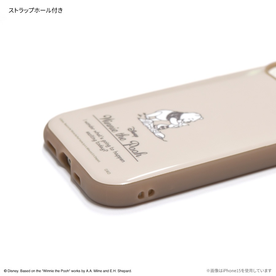 ☆US Disney Parks☆くまのプーさん＆フレンズ 3DiPhoneケース ディズニーキャラクター ／ IIIIfit Clear iPhone16 Pro 対応