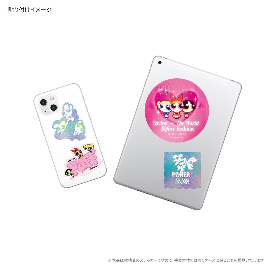 パワーパフ ガールズ モバイルステッカー