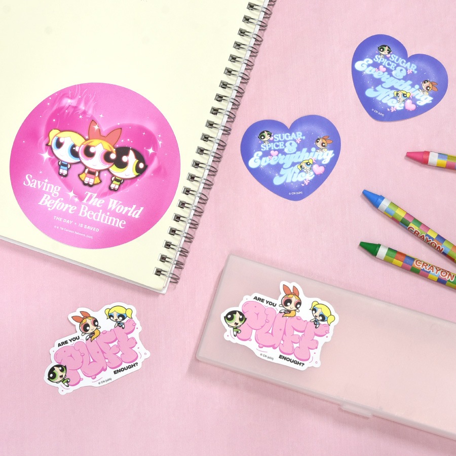 パワーパフ ガールズ モバイルステッカー