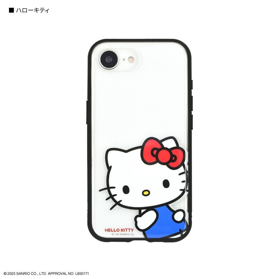 サンリオキャラクターズ IIIIfit Clear iPhone16e 対応 ケース