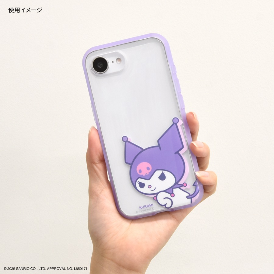 サンリオキャラクターズ IIIIfit Clear iPhone16e 対応 ケース