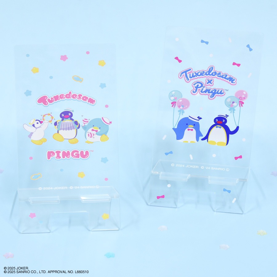 tripleS MD ハヨン アクリルスタンド スマホトック 台湾限定 ピングー×タキシードサム アクリルスマホスタンド | は行