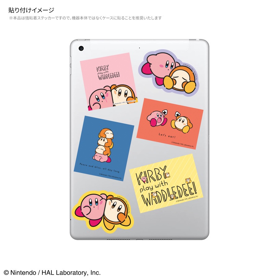 カービィ play with ワドルディ キャラスタムステッカー | アイテム