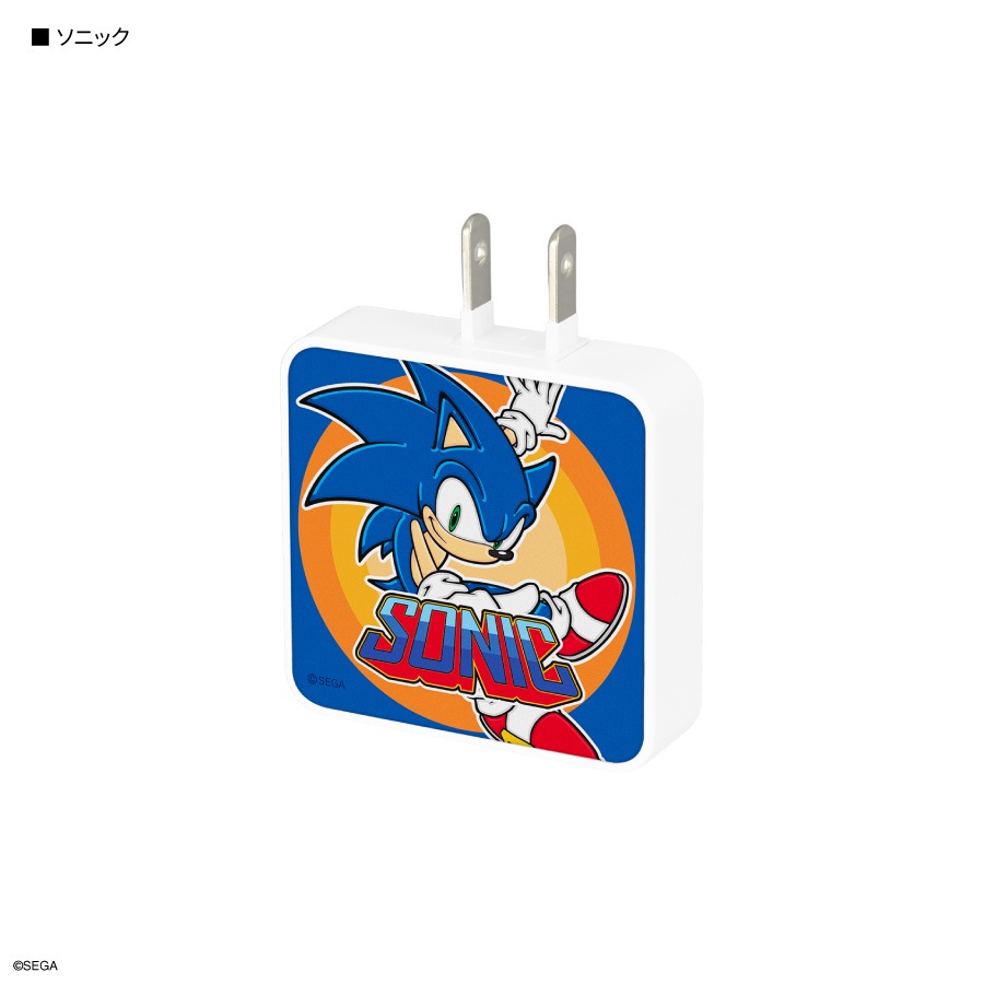 ソニック・ザ・ヘッジホッグ USB Type-C ACアダプタ