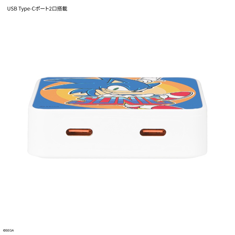 ソニック・ザ・ヘッジホッグ USB Type-C ACアダプタ