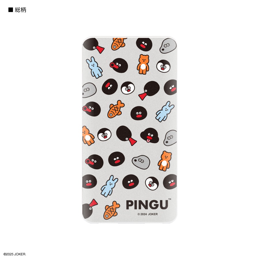 ピングー×松本セイジ USB / USB Type-C 4000mAh リチウムイオンポリマー充電器 2.1A