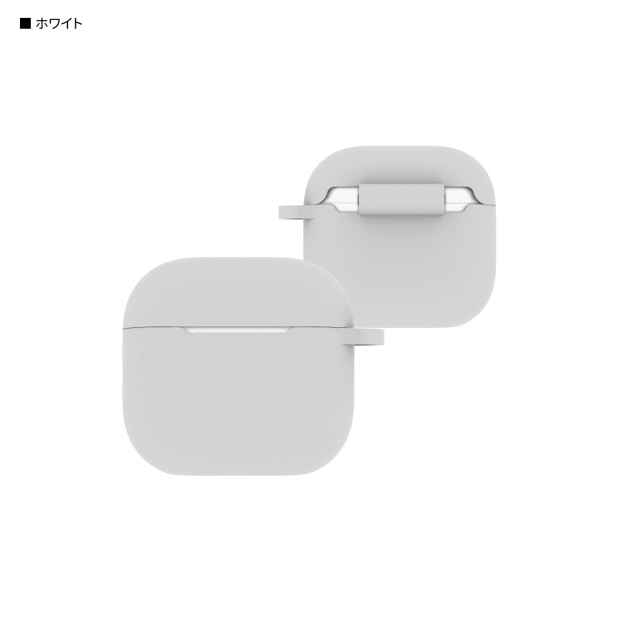 AirPods 4 対応 シリコンケース