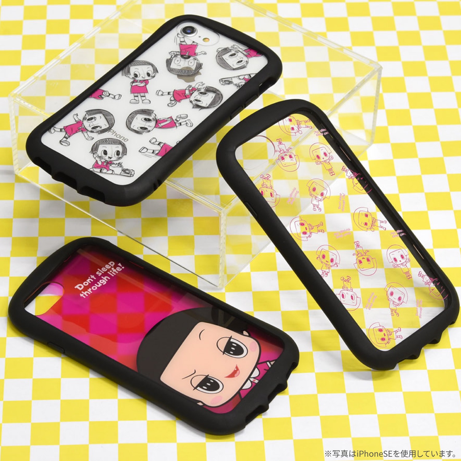 チコちゃんに叱られる！　iPhone13 Pro対応 ハイブリッドクリアケース