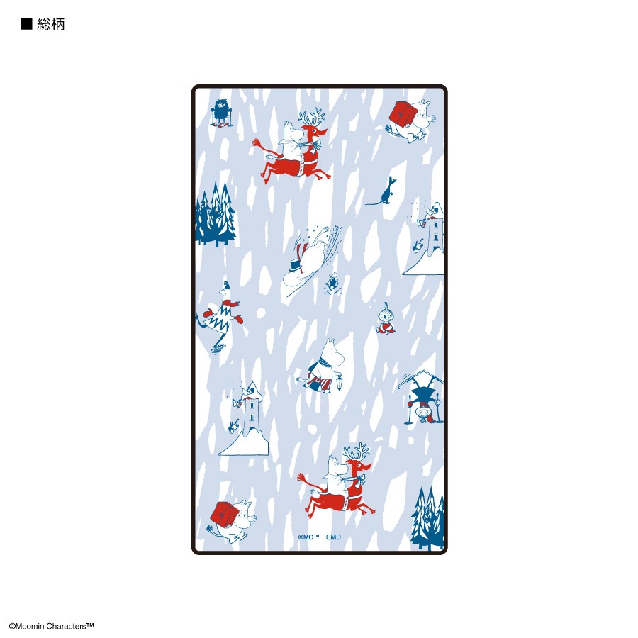 ムーミン【Winter Festival 2022】 4000mAh ガラスリチウムイオンポリマー充電器 2.1A