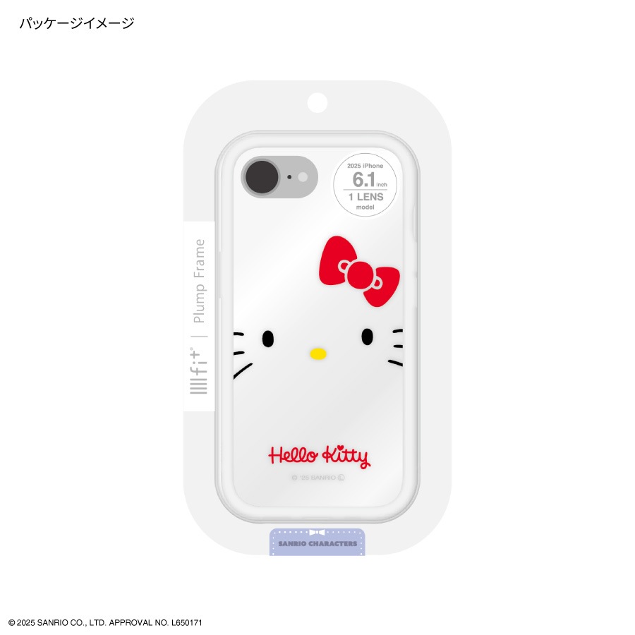 サンリオキャラクターズ IIIIfit プランプフレーム iPhone16e 対応 ケース