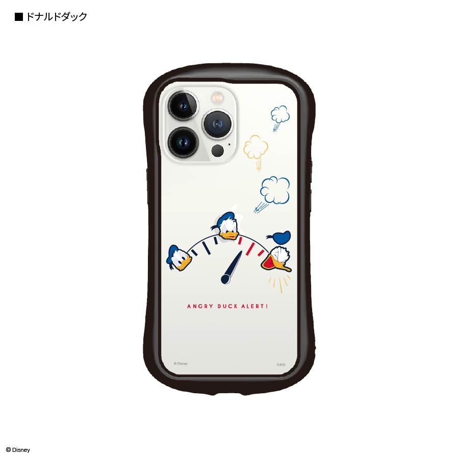ディズニーキャラクター／iPhone13 Pro対応 ハイブリッドクリアケース