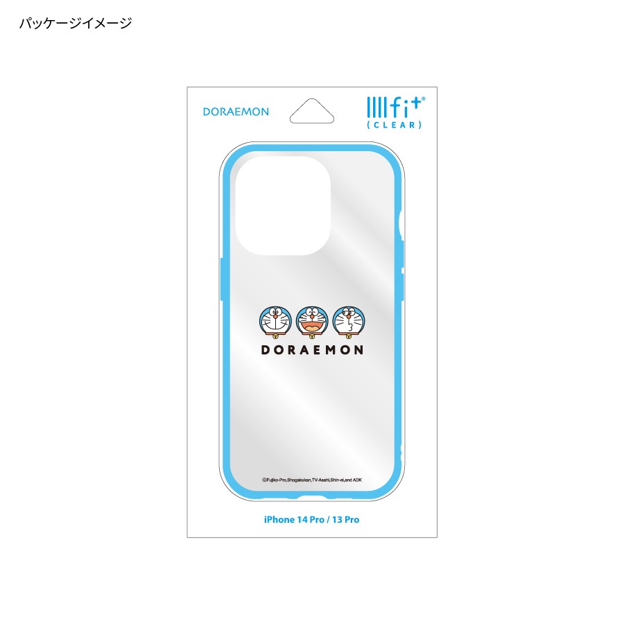 ドラえもん IIIIfit Clear iPhone14 Pro / 13 Pro 対応 ケース