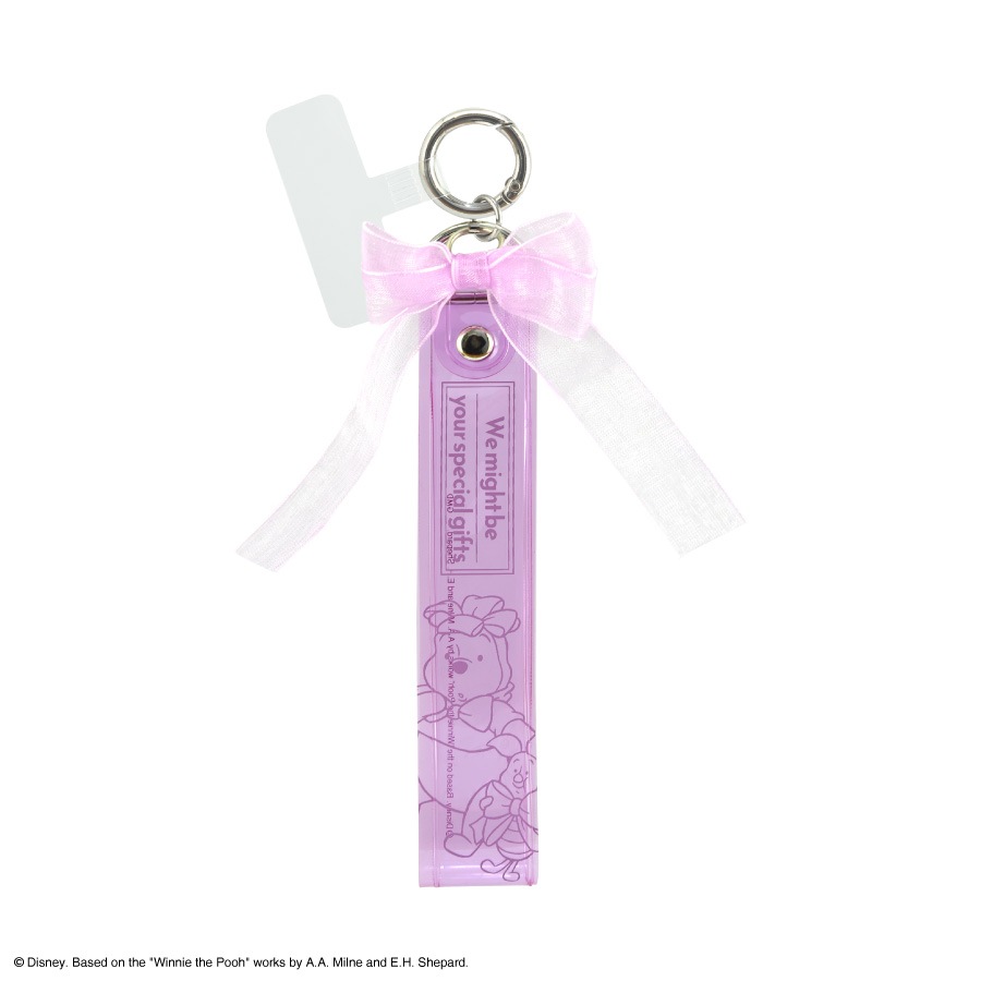 ディズニーキャラクター ／ マルチリングプラス クリアハンドストラップセット