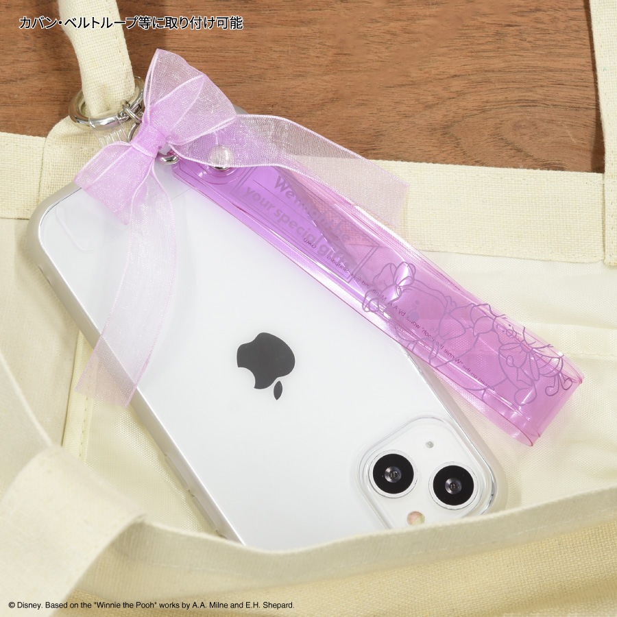 ディズニーキャラクター ／ マルチリングプラス クリアハンドストラップセット