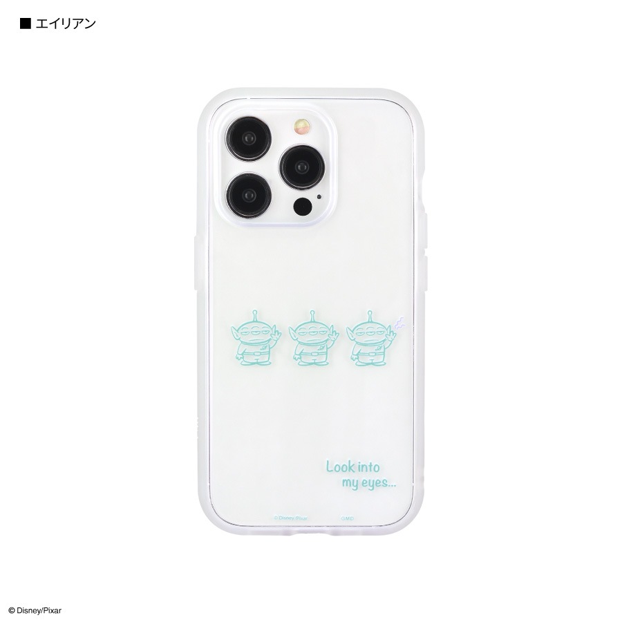 ディズニーキャラクター、ピクサーキャラクター ／ IIIIfit Clear iPhone15 Pro 対応 ケース
