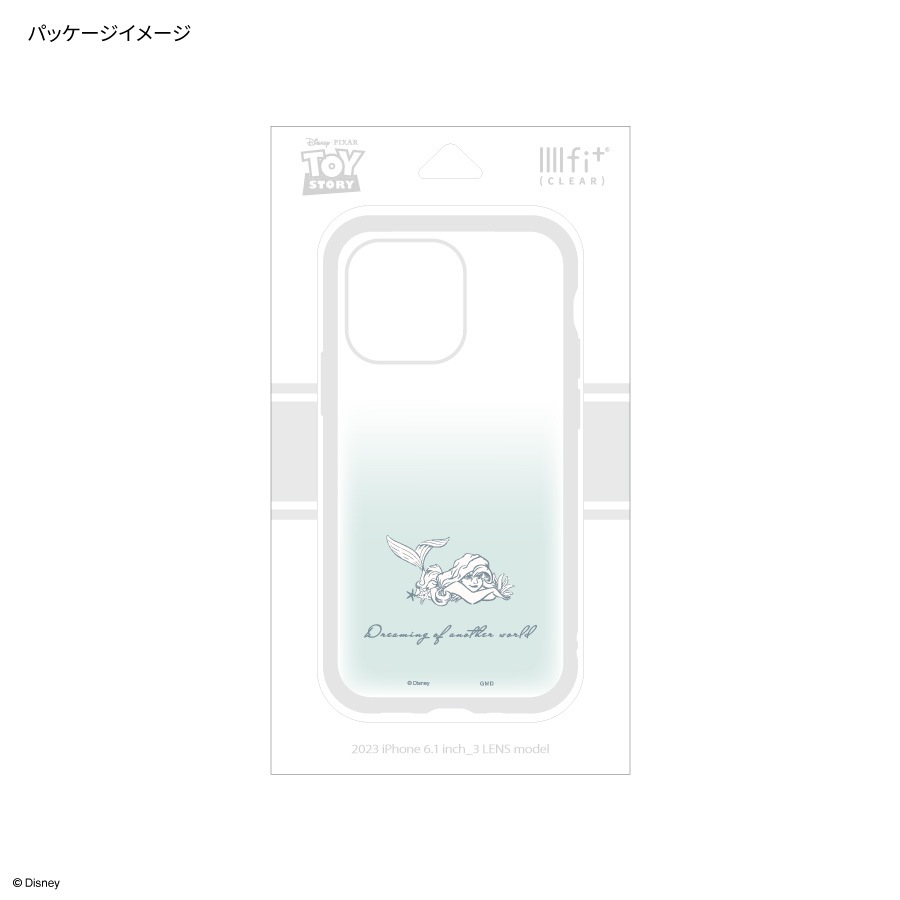 ディズニーキャラクター、ピクサーキャラクター ／ IIIIfit Clear iPhone15 Pro 対応 ケース