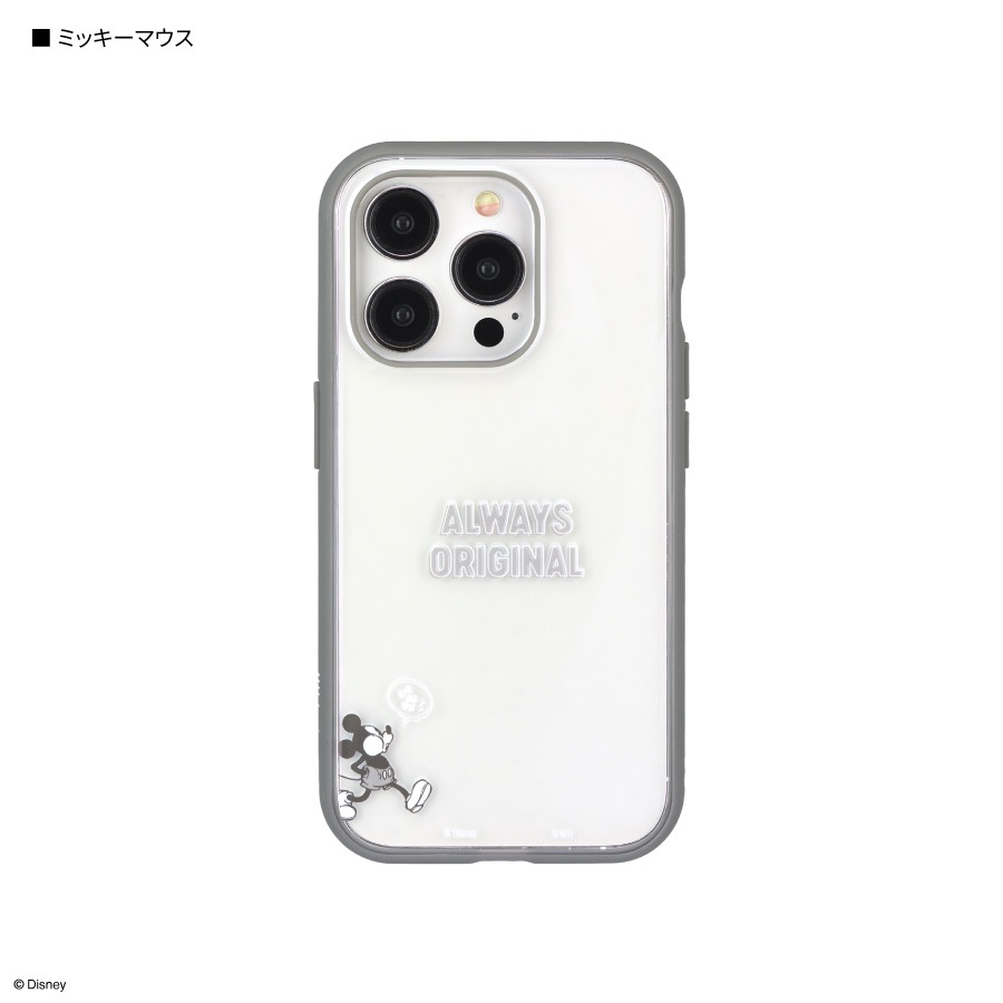 ディズニーキャラクター、ピクサーキャラクター ／ IIIIfit Clear iPhone15 Pro 対応 ケース