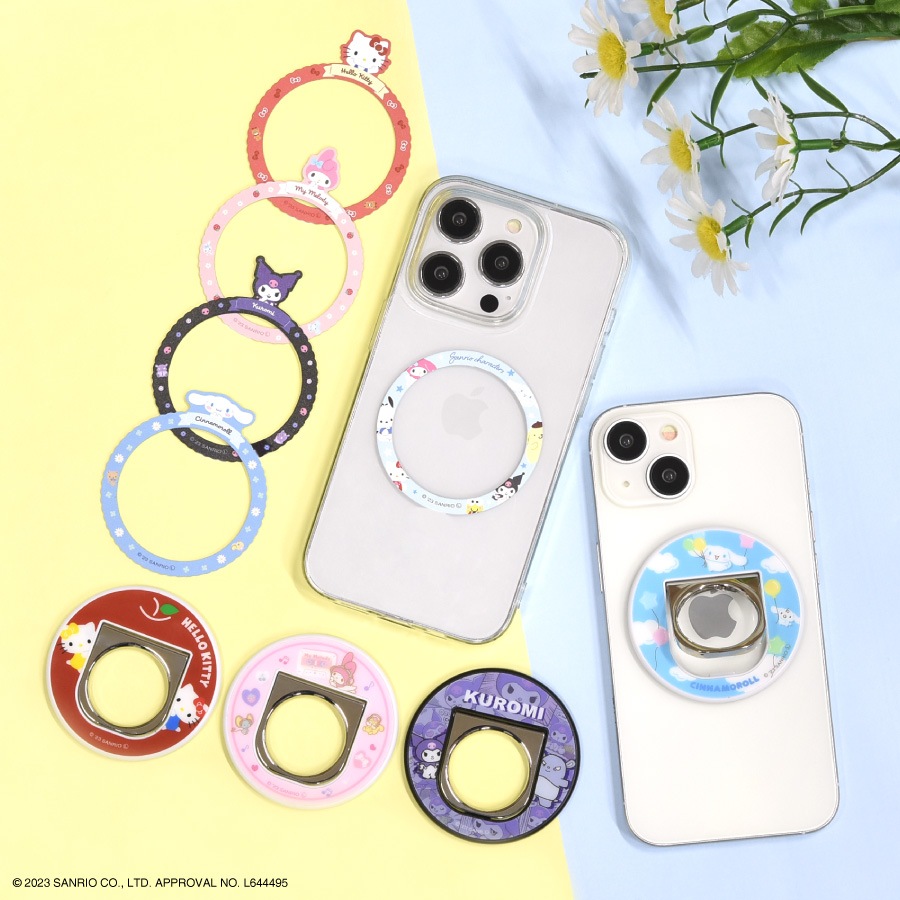 サンリオキャラクターズ MagSafe 対応 メタルステッカー