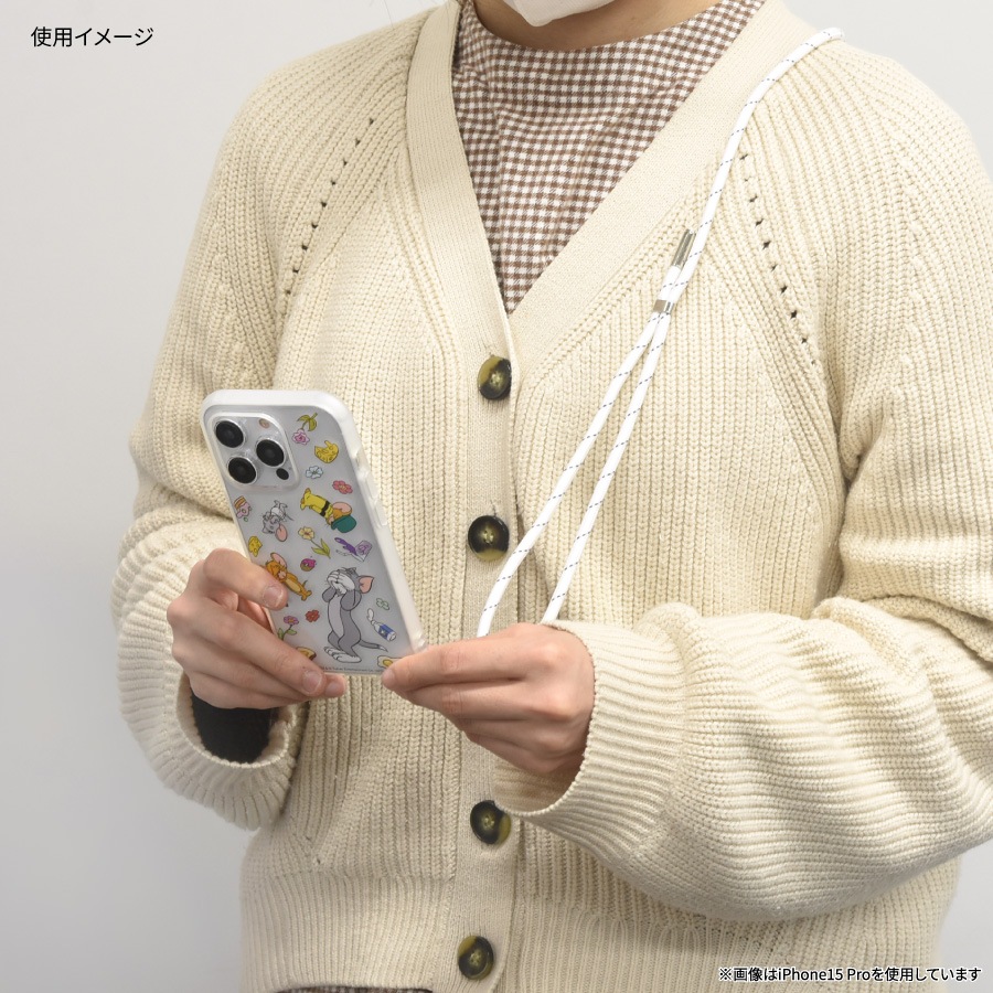 トムとジェリー IIIIfit Loop iPhone 15 / 14 / 13 対応 ケース