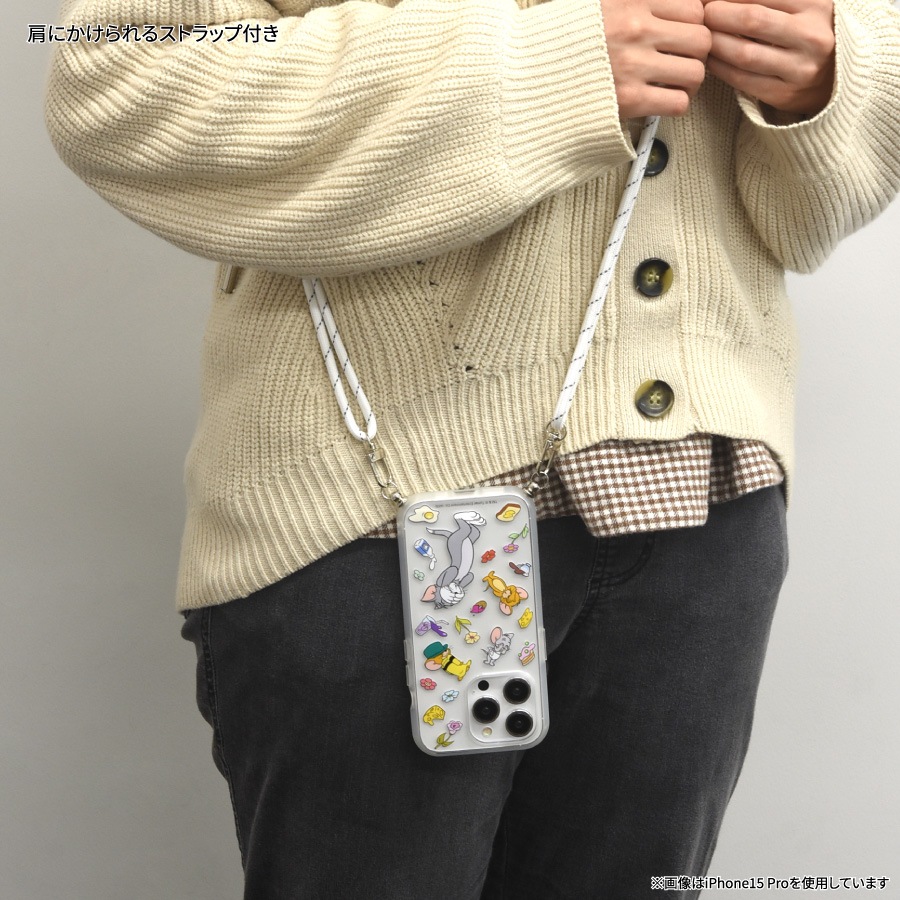 トムとジェリー IIIIfit Loop iPhone 15 / 14 / 13 対応 ケース
