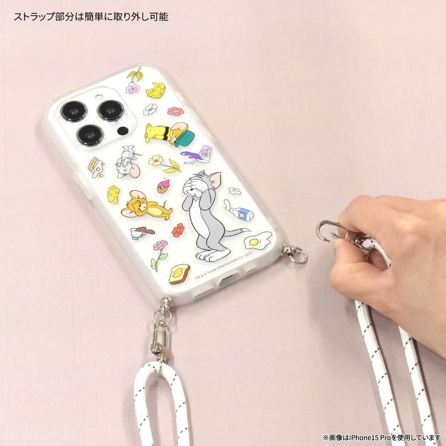 トムとジェリー IIIIfit Loop iPhone 15 / 14 / 13 対応 ケース