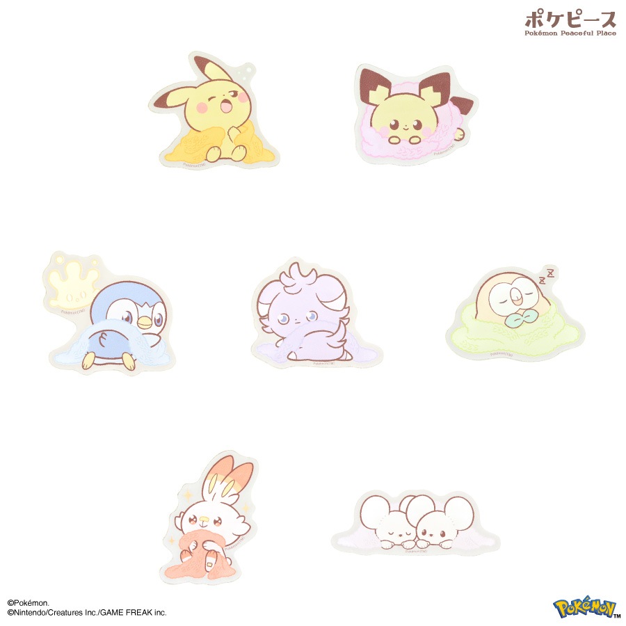 ポケモン ポップアッププレート 50枚 ステッカー4枚セット OTENKI TEAM ｜【公式】ポケモンセンター