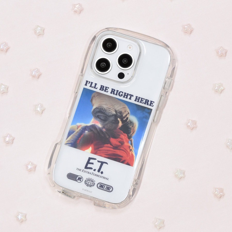 E.T. iPhone16 Pro 対応 クリスタルクリアケース