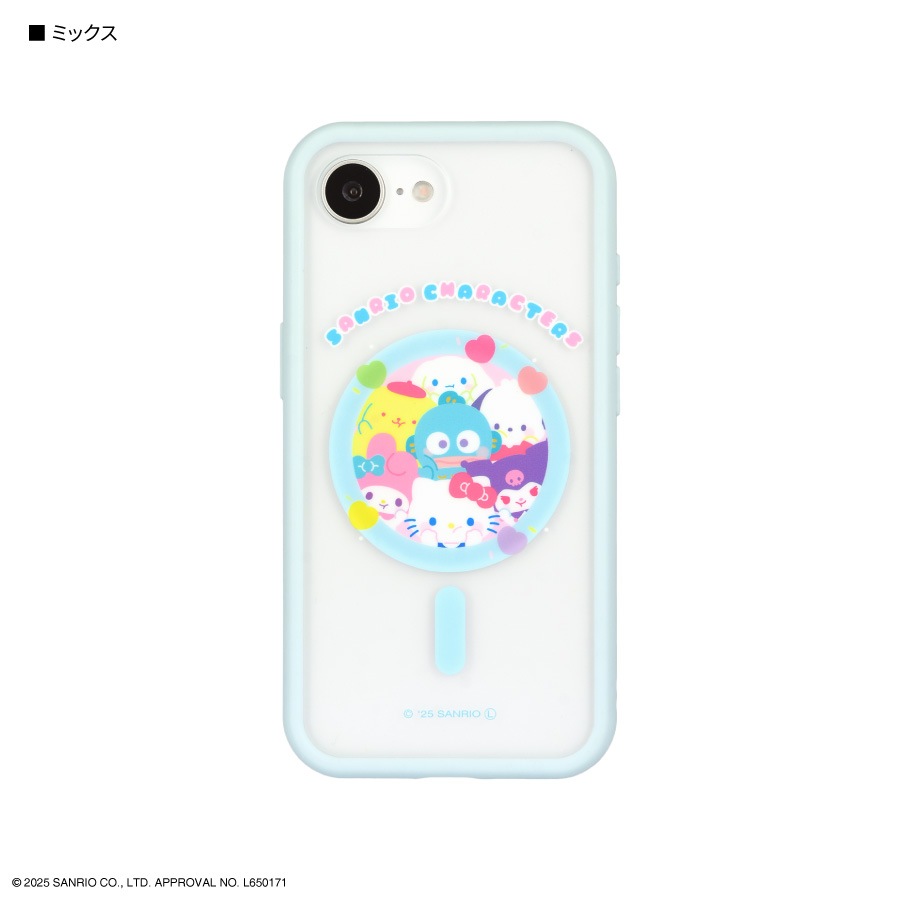 サンリオキャラクターズ IIIIfit プランプフレーム iPhone16e 対応 ケース