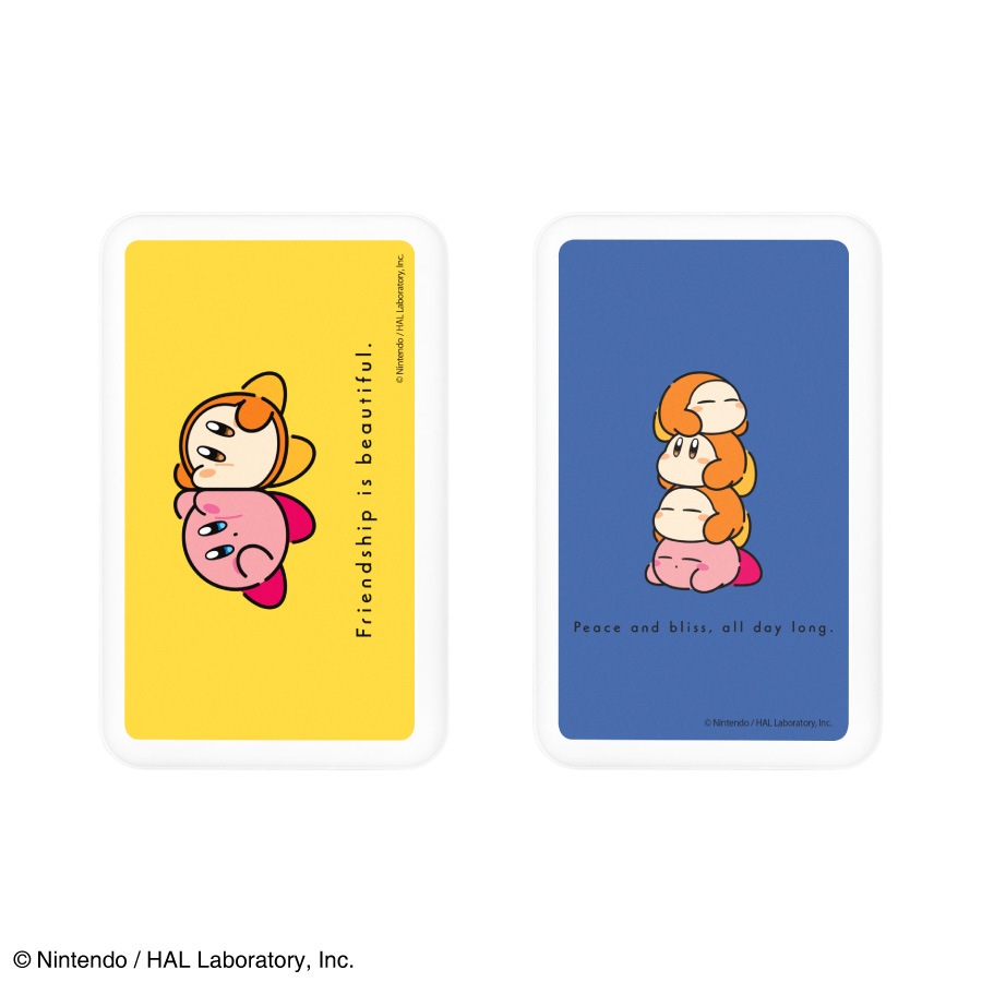 カービィ play with ワドルディ MagSafe対応 ワイヤレスリチウム充電器