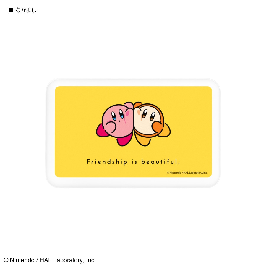 カービィ play with ワドルディ MagSafe対応 ワイヤレスリチウム充電器 5000mAh